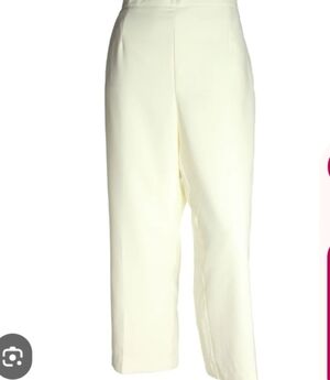 Dunner Elegant Ivory Trousers